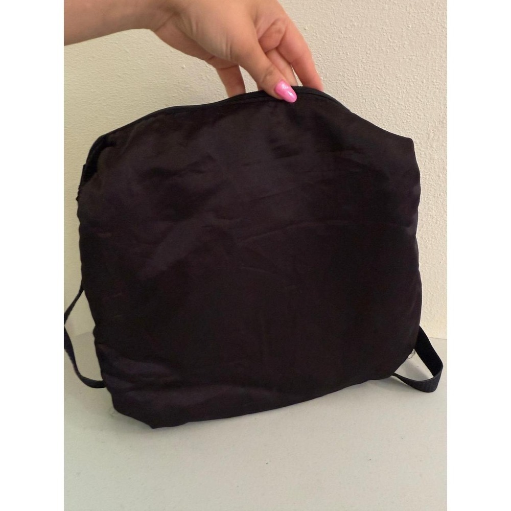 deb & dave LA NY Black Sequin Peace Sign Crossbody Bag Y2K Adjustable Strap - Picture 6 of 6